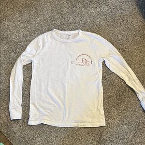 Crewcuts Light Gray Long-Sleeve Tee with Small Graphic